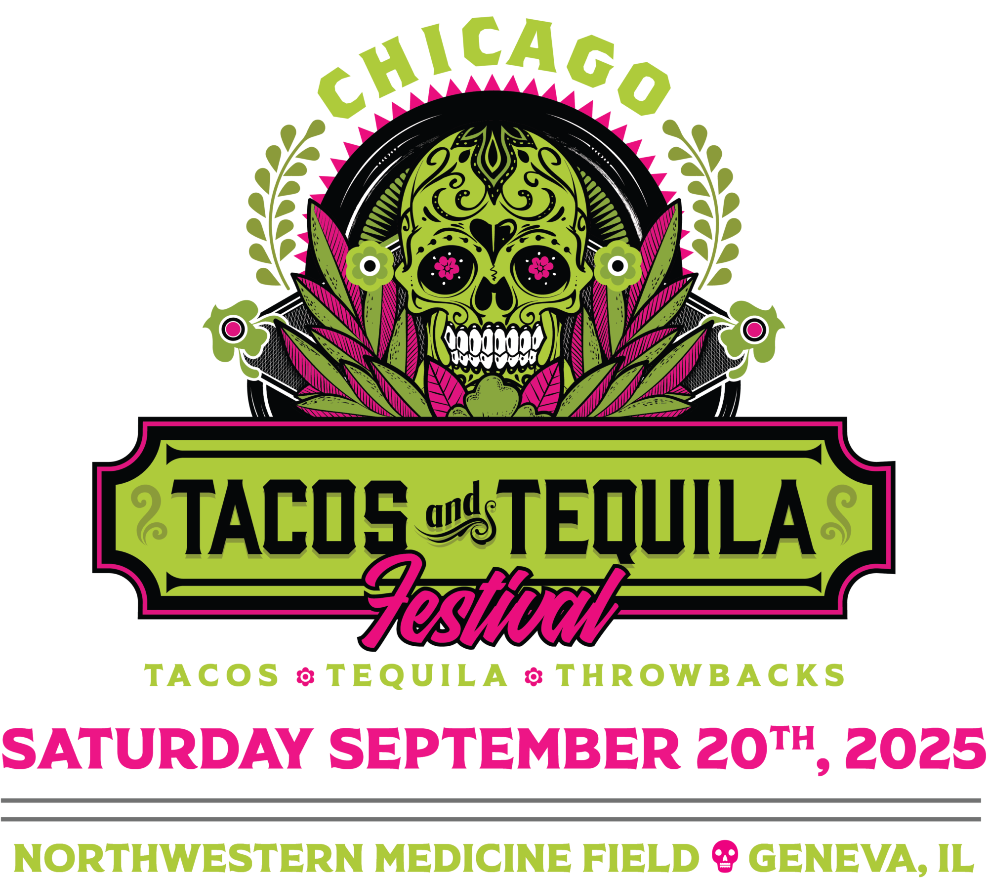 Tacos and Tequila Festival | Chicago Logo